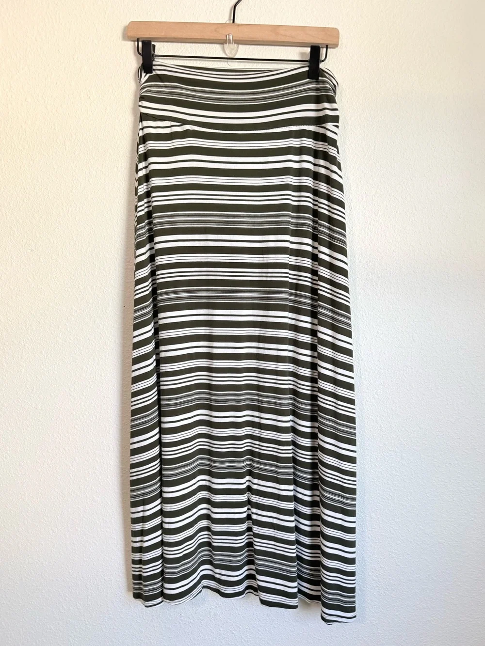 Merona Stretchy Striped Maxi Skirt Indie Boho